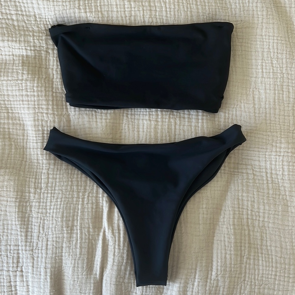 SKATIE - black bikini set